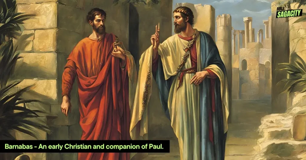 Barnabas’s First Meeting With Paul