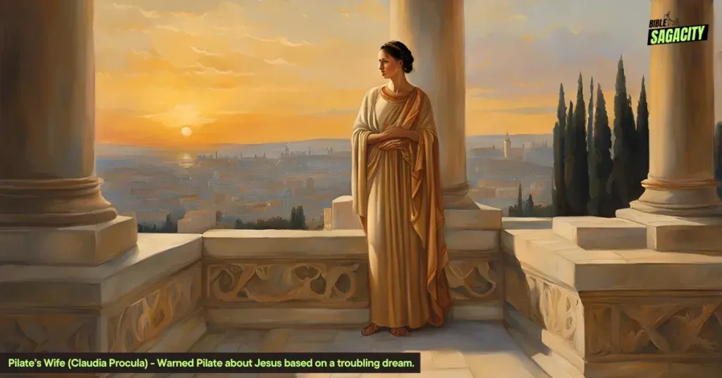 Influence of Claudia on Pilate