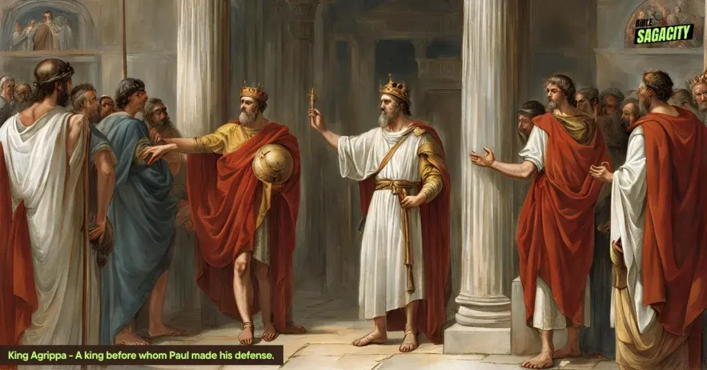 Introduction of King Agrippa