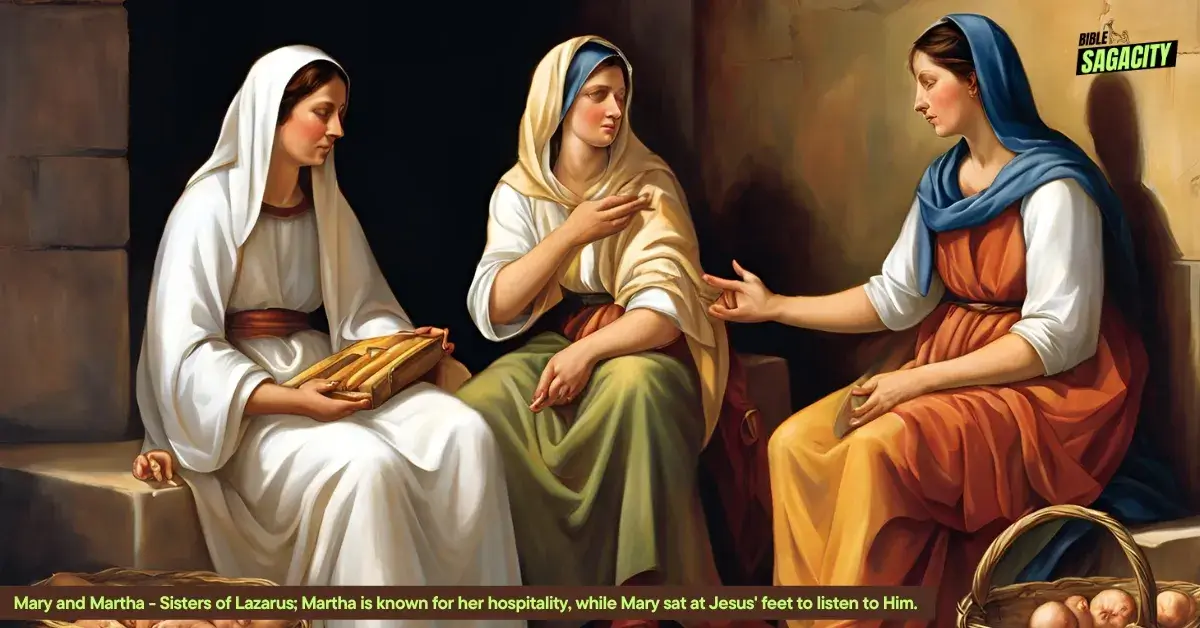 Mary And Martha in The Bible