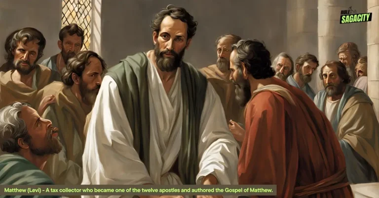 Matthew (Levi):  A Tax Collector And Author of The Gospel of Matthew