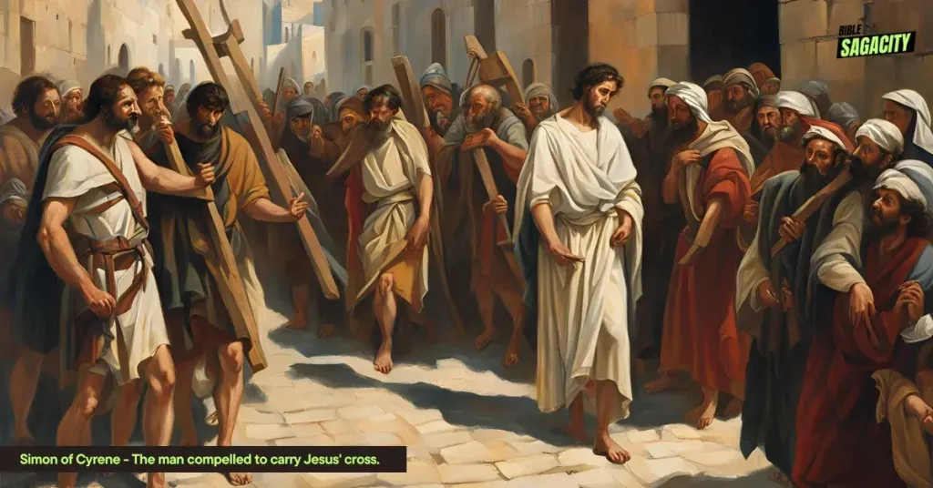 Simon’s Role in Carry Jesus' Cross