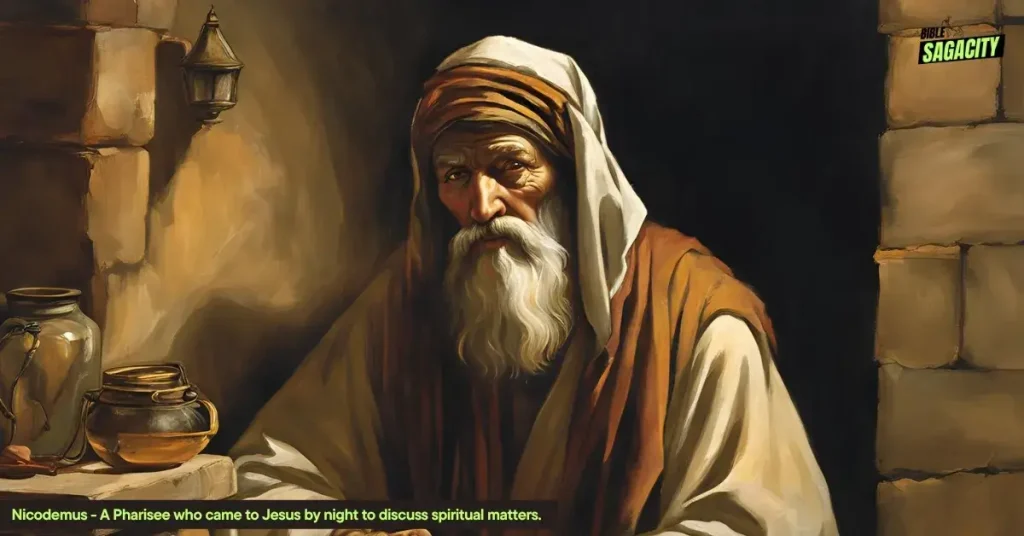 Visit of Nicodemus to Jesus