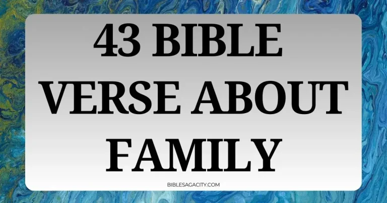 Bible Verse About Family