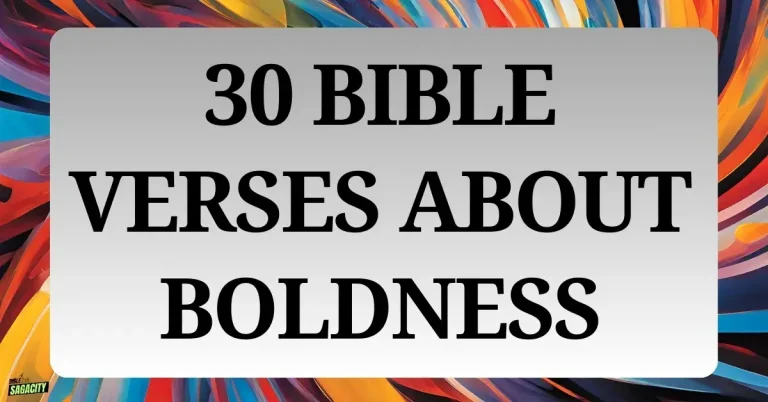 Bible Verses About Boldness