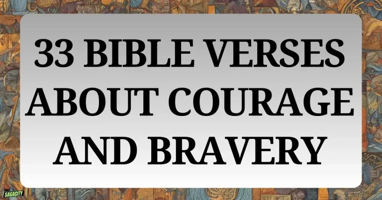 Bible Verses About Courage And Bravery