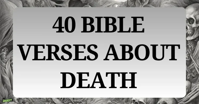 Bible Verses About Death