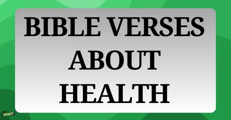 Bible Verses About Health