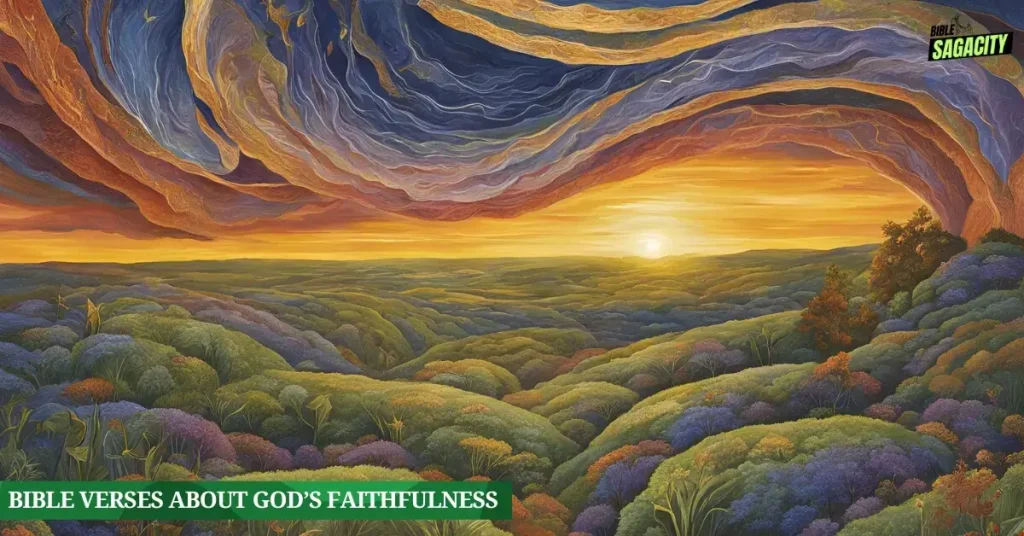 Conclusion of Bible Verses About God’s Faithfulness