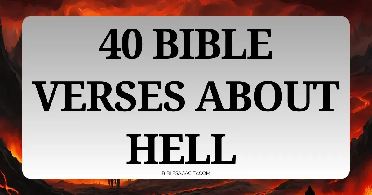 Bible Verses About Hell