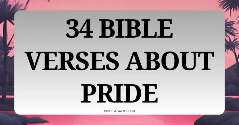 Bible Verses About Pride