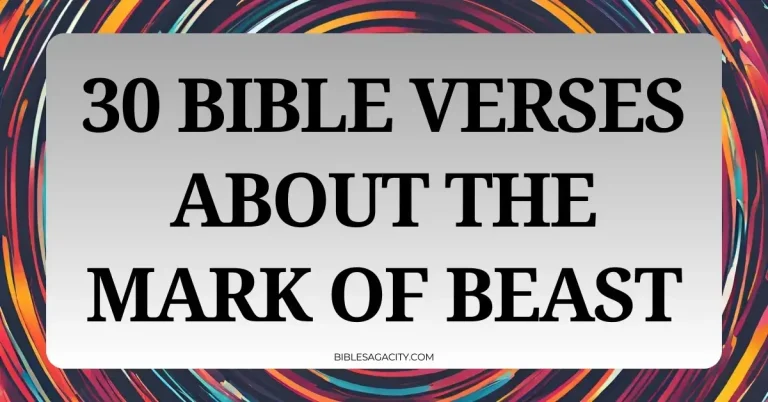 Bible Verses About The Mark of Beast